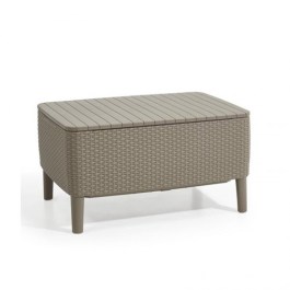 JARDIN SALEMO 2 SEATER LOUNGE SET RESIN CAPPUCCINO JARDIN SALEMO ΣΕΤ ΚΗΠΟΥ ΜΕ 2ΘΕΣΙΟ ΚΑΝΑΠΕ 2 ΠΟΛΥΘΡΟΝΕΣ ΚΑΙ ΤΡΑΠΕΖΑΚΙ ΑΠΟ ΡΗΤΙΝΗ ΣΕ ΧΡΩΜΑ ΚΑΠΟΥΤΣΙΝΟ